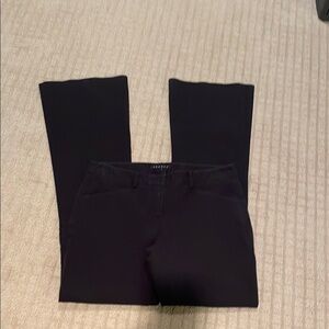 Theory Black Boot Cut Flare Chino Style Pants